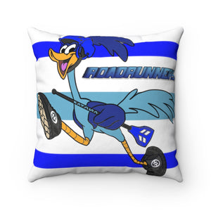 Spun Polyester Square Pillow road runners