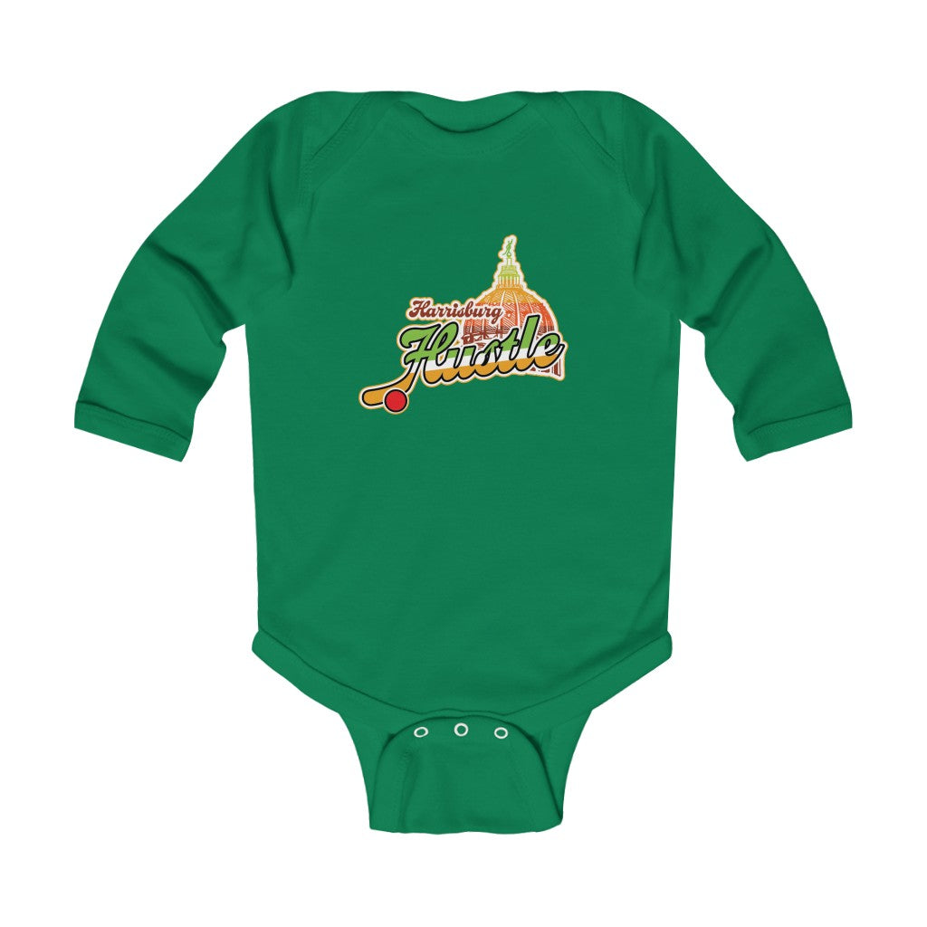 Infant Long Sleeve Bodysuit - hustle