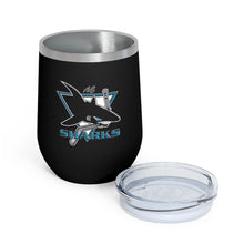 12oz Insulated Wine Tumbler AC Sharks