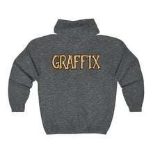 Unisex Heavy Blend™ Full Zip Hooded Sweatshirt - Graffix