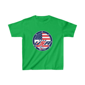 Kids Heavy Cotton™ Tee - USA 2 - (13 colors available)