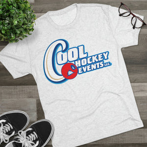 Men's Tri-Blend Crew (Soft Tee) - Cool Hockey (10 colors available)
