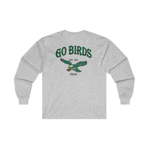 Ultra Cotton Long Sleeve Tee - Go Birds