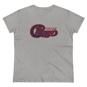 Women's Heavy Cotton Tee-  CHICAGO