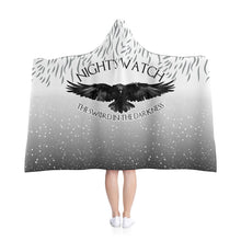 Hooded Blanket - (2 sizes) - Nightswatch
