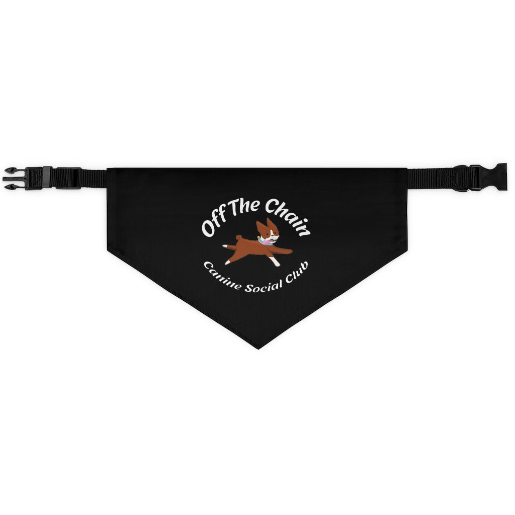 Pet Bandana Collar- off the chain