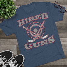 Men's Tri-Blend Crew Soft Tee - Hired Guns
