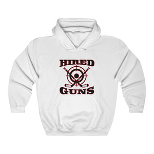 Hooded Sweatshirt - (12 colors available) - Hired guns_2