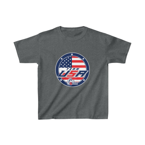 Kids Heavy Cotton™ Tee - USA 2 - (13 colors available)