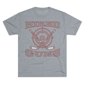 Men's Tri-Blend Crew Soft Tee - Hired Guns