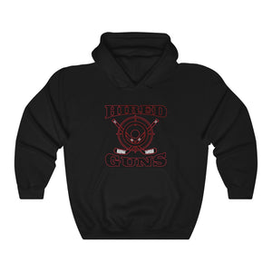 Hooded Sweatshirt - (12 colors available) - Hired guns_2