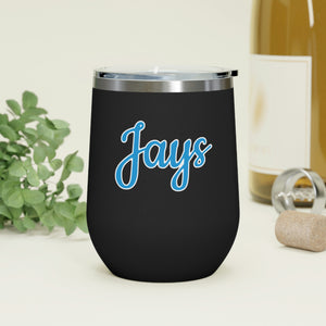 12oz Insulated Wine Tumbler- South Jersey Jays