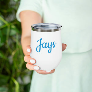 12oz Insulated Wine Tumbler- South Jersey Jays