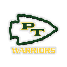 PT Warrior LAX Helmet and Accessory Kiss-Cut Stickers