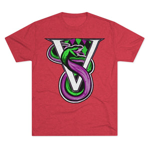 Men's Tri-Blend Crew Soft Tee (11 colors available) - Vipers