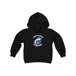 Youth Heavy Blend Hooded Sweatshirt clippers
