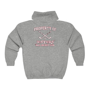 2 SIDED  Unisex Heavy Blend™ Full Zip Hooded Sweatshirt -JESTERS