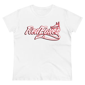 Women's Heavy Cotton Tee- 7 COLORS RED FOXES
