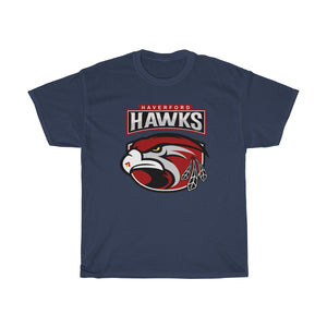 Unisex Heavy Cotton Tee-  Haverford Hawks