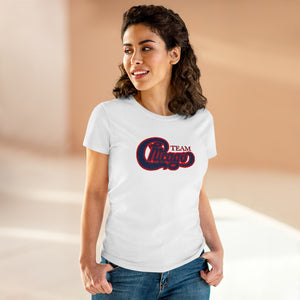 Women's Heavy Cotton Tee-  CHICAGO