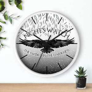 Wall clock - Nightswatch