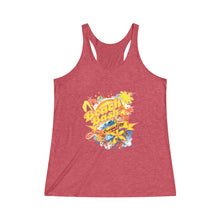 Women's Tri-Blend Racerback Tank - Cool Hockey (14 colors available)
