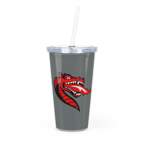 Kingsway Plastic Tumbler with Straw