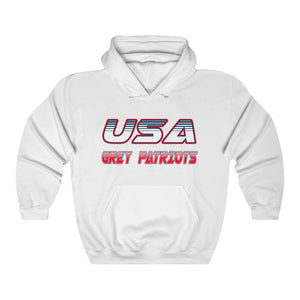 Unisex Heavy Blend™ Hooded Sweatshirt 12 COLOR - GREY PATRIOTS