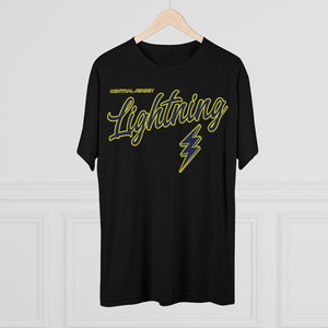 Men's Tri-Blend Crew (Soft Tee) - Lightning (10 colors available)