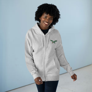 Unisex Premium Full Zip Hoodie - Go Birds