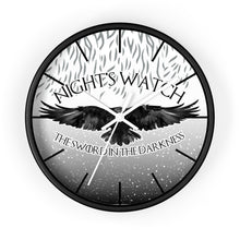 Wall clock - Nightswatch