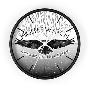 Wall clock - Nightswatch