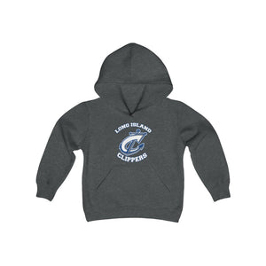 Youth Heavy Blend Hooded Sweatshirt clippers