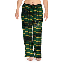 Women's Pajama Pants (AOP) PT LAX (BLACK)