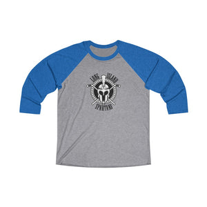 Unisex Tri-Blend 3/4 Raglan Tee- LI SPARTANS