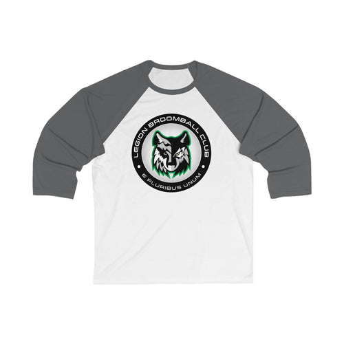 Legion Broomball Unisex 3/4 Sleeve Baseball Tee