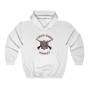 Hooded Sweatshirt - (12 colors available) - Hired guns_3