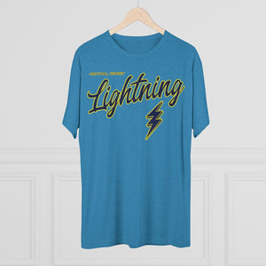 Men's Tri-Blend Crew (Soft Tee) - Lightning (10 colors available)