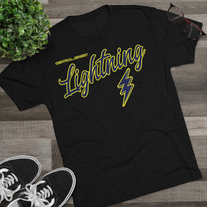 Men's Tri-Blend Crew (Soft Tee) - Lightning (10 colors available)