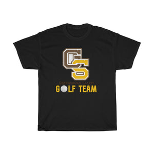 GS Golf Team Unisex Heavy Cotton Tee GS Logo