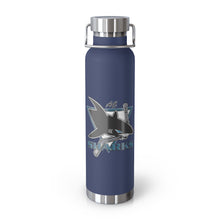 22oz Vacuum Insulated Bottle -AC Sharks