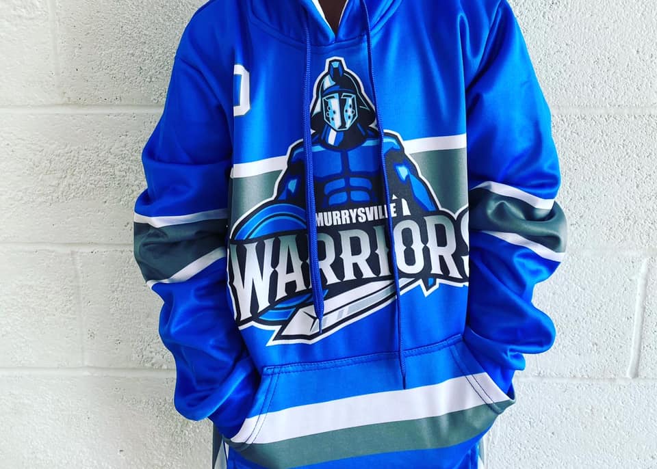 Sublimated Hockey Jersey Hoodie