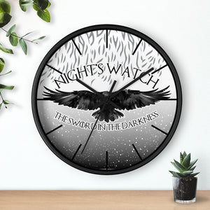 Wall clock - Nightswatch