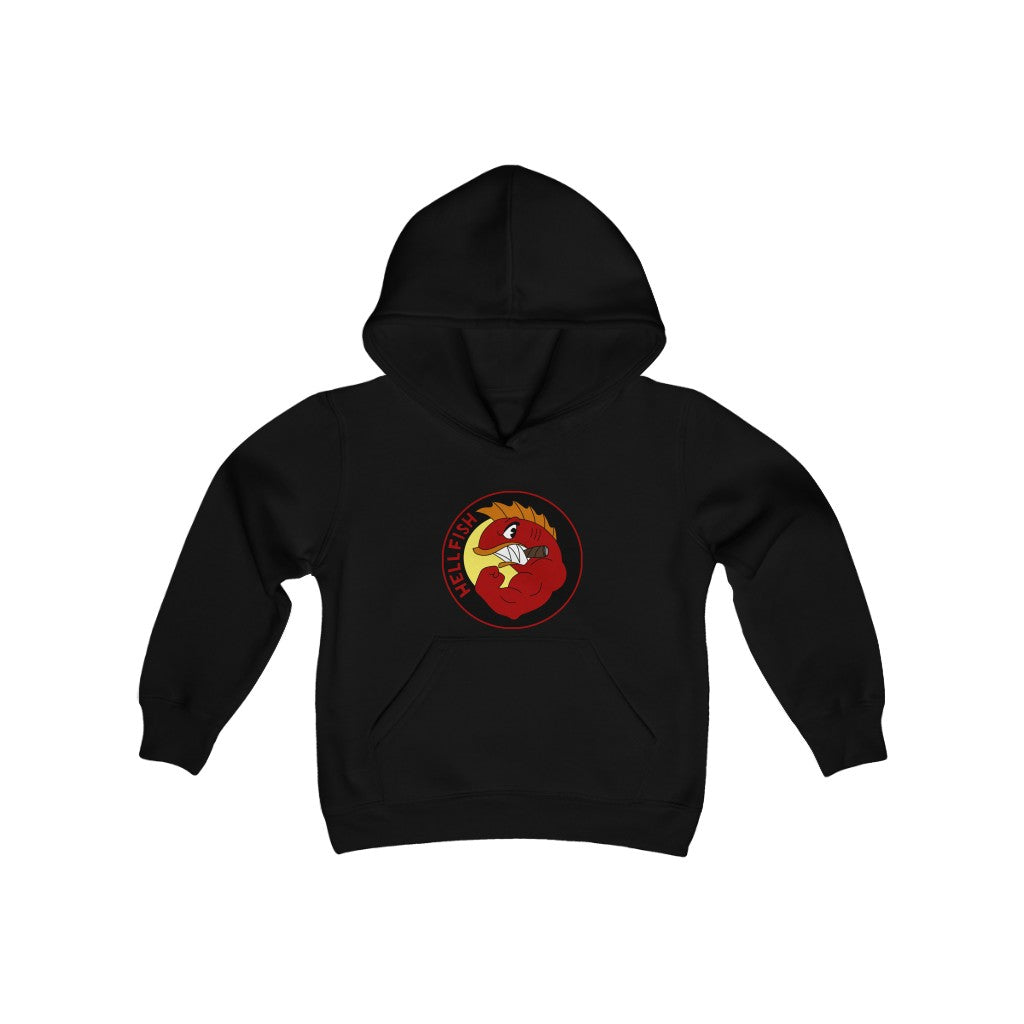 Youth Heavy Blend Hooded Sweatshirt - Hellfish