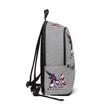 Unisex Fabric Backpack - Mix/Hagan USA bag - Gray