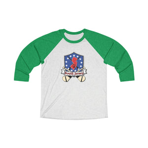 SJ HURLING Unisex Tri-Blend 3/4 Raglan Tee