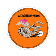Worm Burners Kiss-Cut Stickers