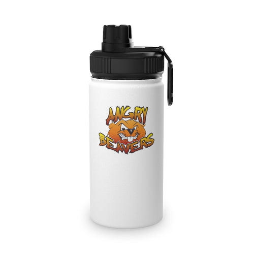 Angry Beavers Stainless Steel Water Bottle, Sports Lid