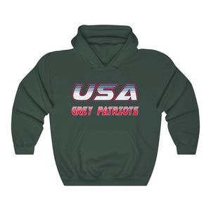 Unisex Heavy Blend™ Hooded Sweatshirt 12 COLOR - GREY PATRIOTS