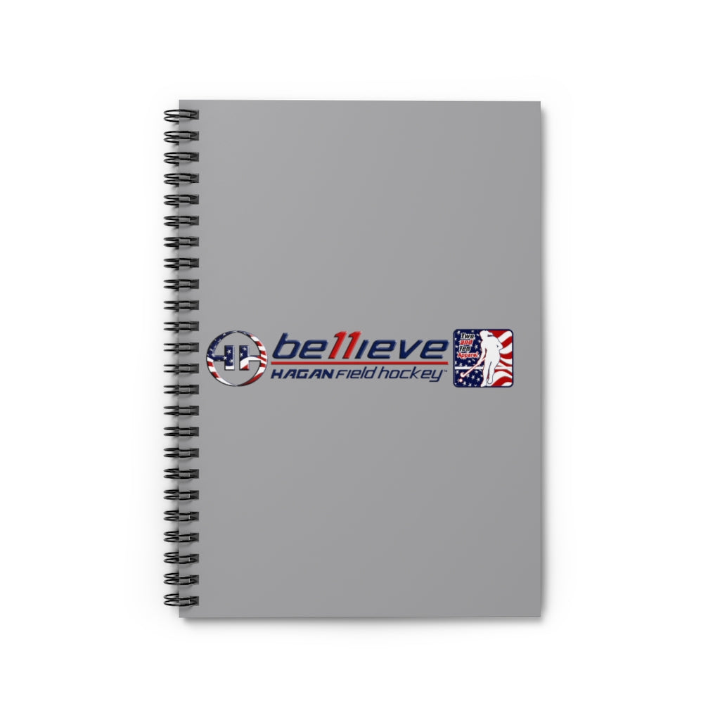 Spiral Notebook - Ruled Line be11ieve